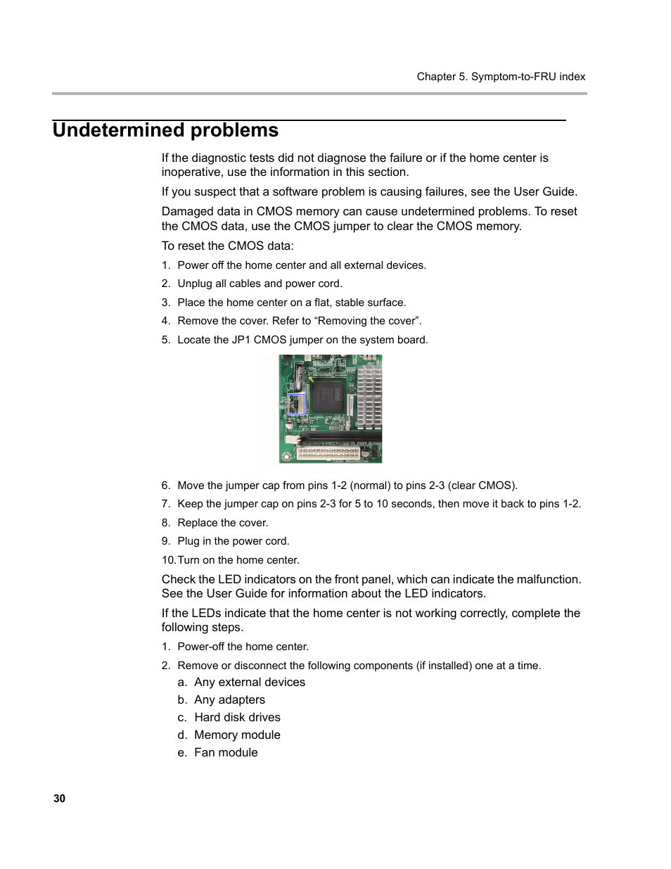 Undetermined problems | Lenovo D400 Desktop IdeaCentre User Manual | Page 35 / 63