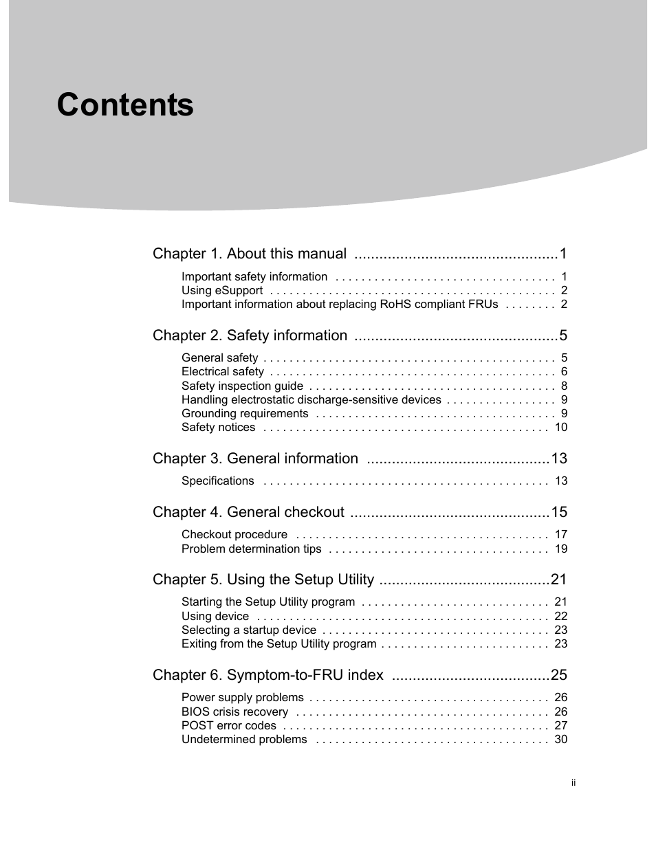 Lenovo D400 Desktop IdeaCentre User Manual | Page 4 / 63