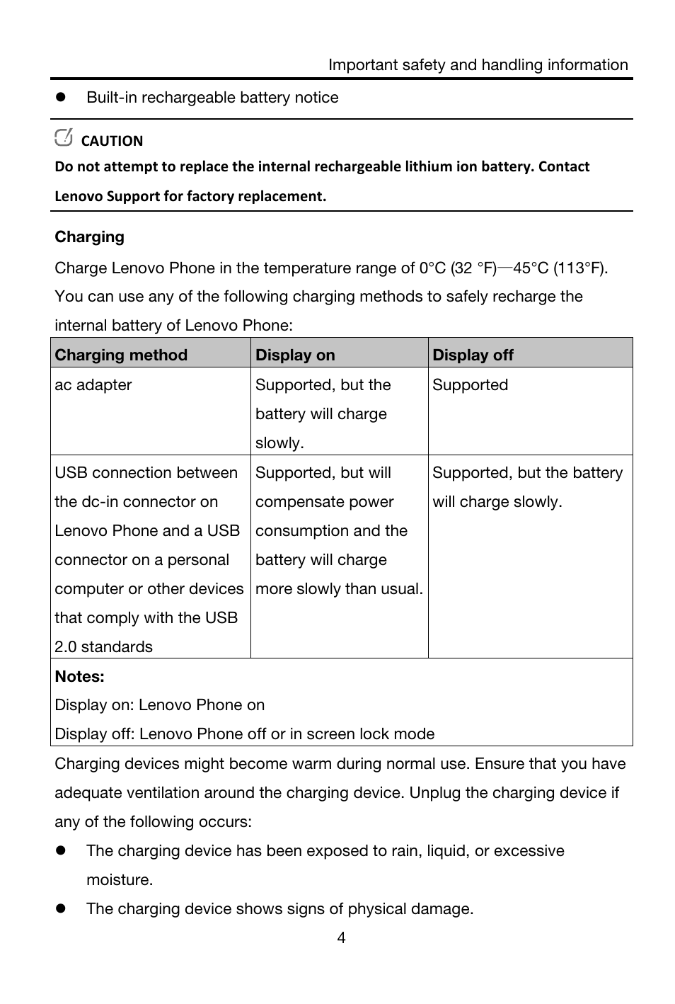 Lenovo A606 Smartphone User Manual | Page 5 / 16