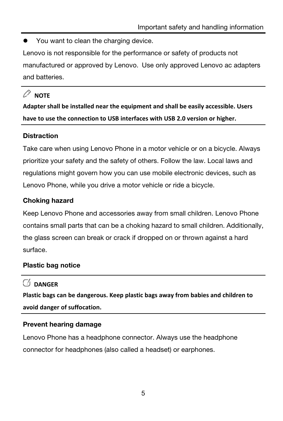 Lenovo A606 Smartphone User Manual | Page 6 / 16