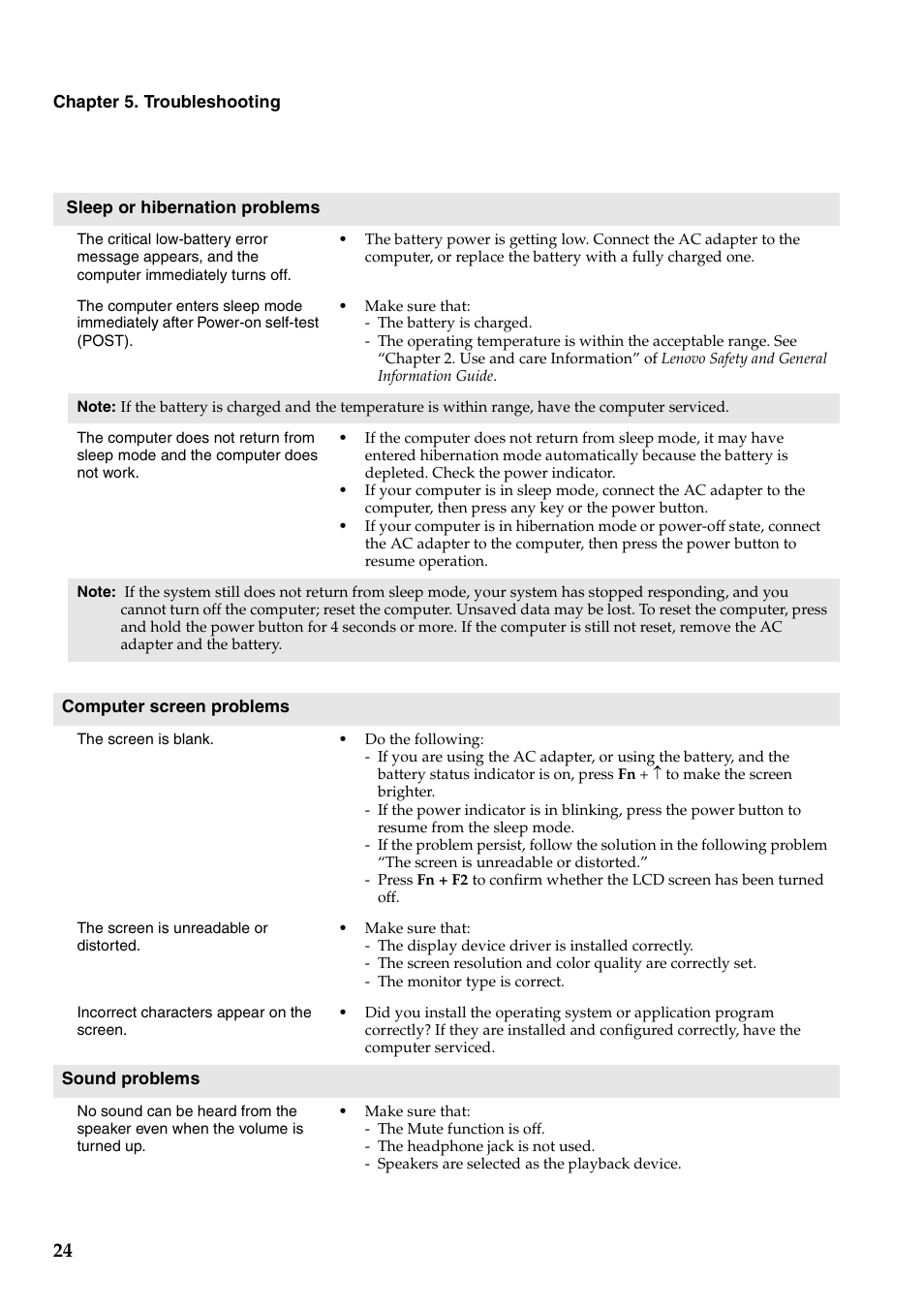 Lenovo B460e Notebook User Manual | Page 28 / 42