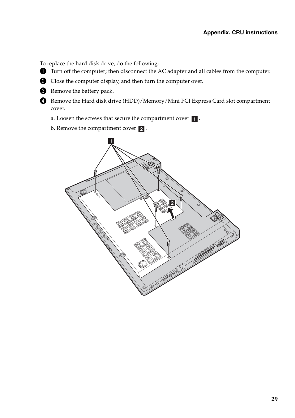 Lenovo B460e Notebook User Manual | Page 33 / 42