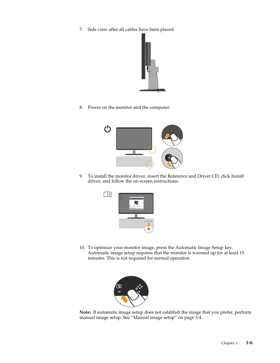 Lenovo L215p Wide Flat Panel Monitor User Manual | Page 10 / 29