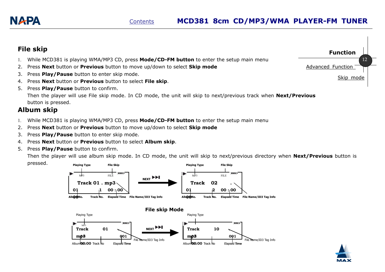 A-MAX Technology MCD381 User Manual | Page 14 / 22