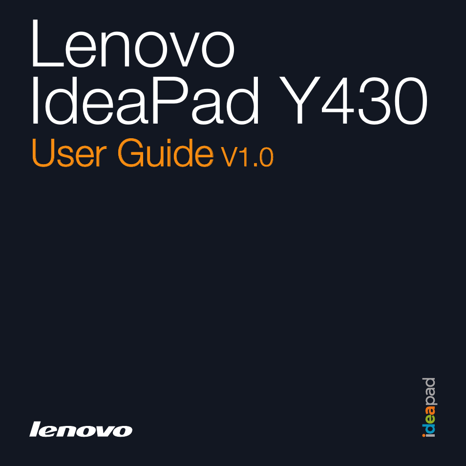 Lenovo IdeaPad Y430 User Manual | 150 pages