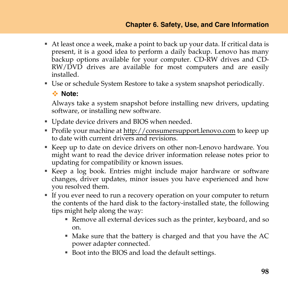 Lenovo IdeaPad Y430 User Manual | Page 107 / 150