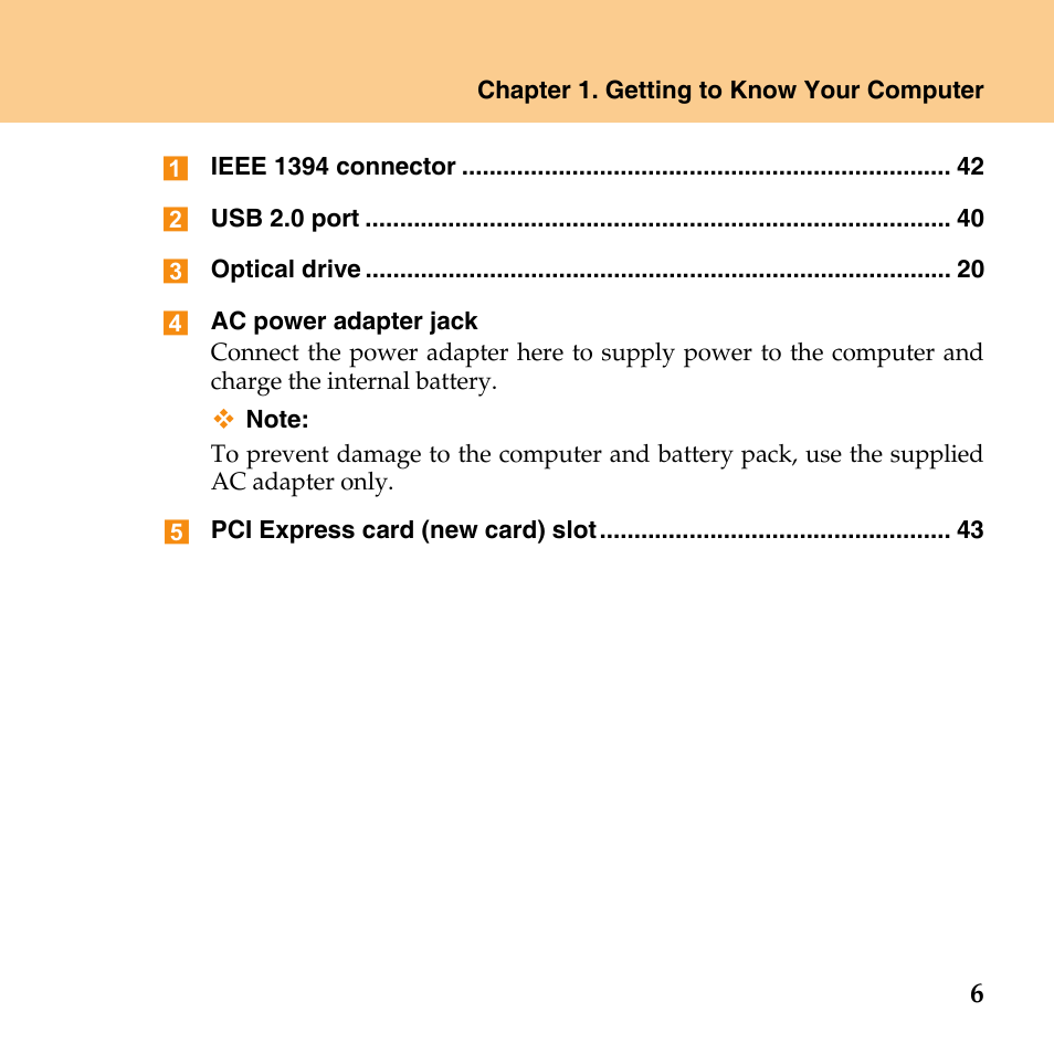 Lenovo IdeaPad Y430 User Manual | Page 15 / 150