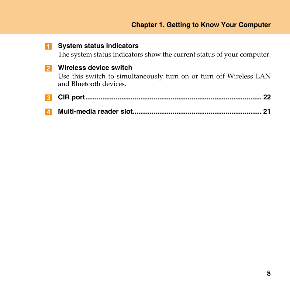 Lenovo IdeaPad Y430 User Manual | Page 17 / 150