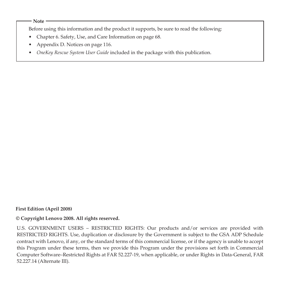 Lenovo IdeaPad Y430 User Manual | Page 2 / 150