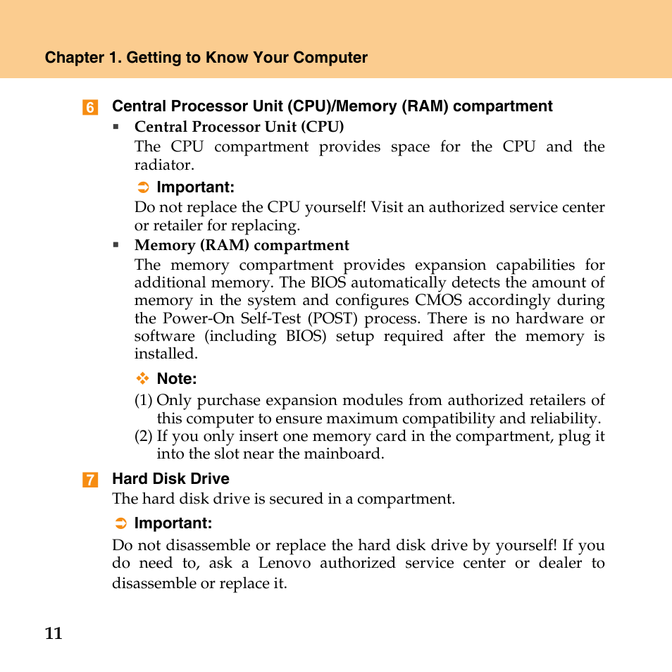 Lenovo IdeaPad Y430 User Manual | Page 20 / 150