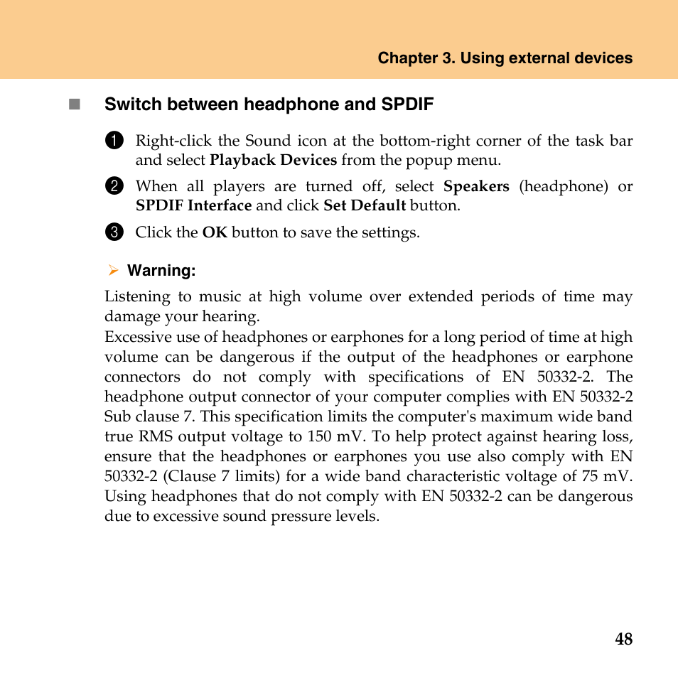 Lenovo IdeaPad Y430 User Manual | Page 57 / 150