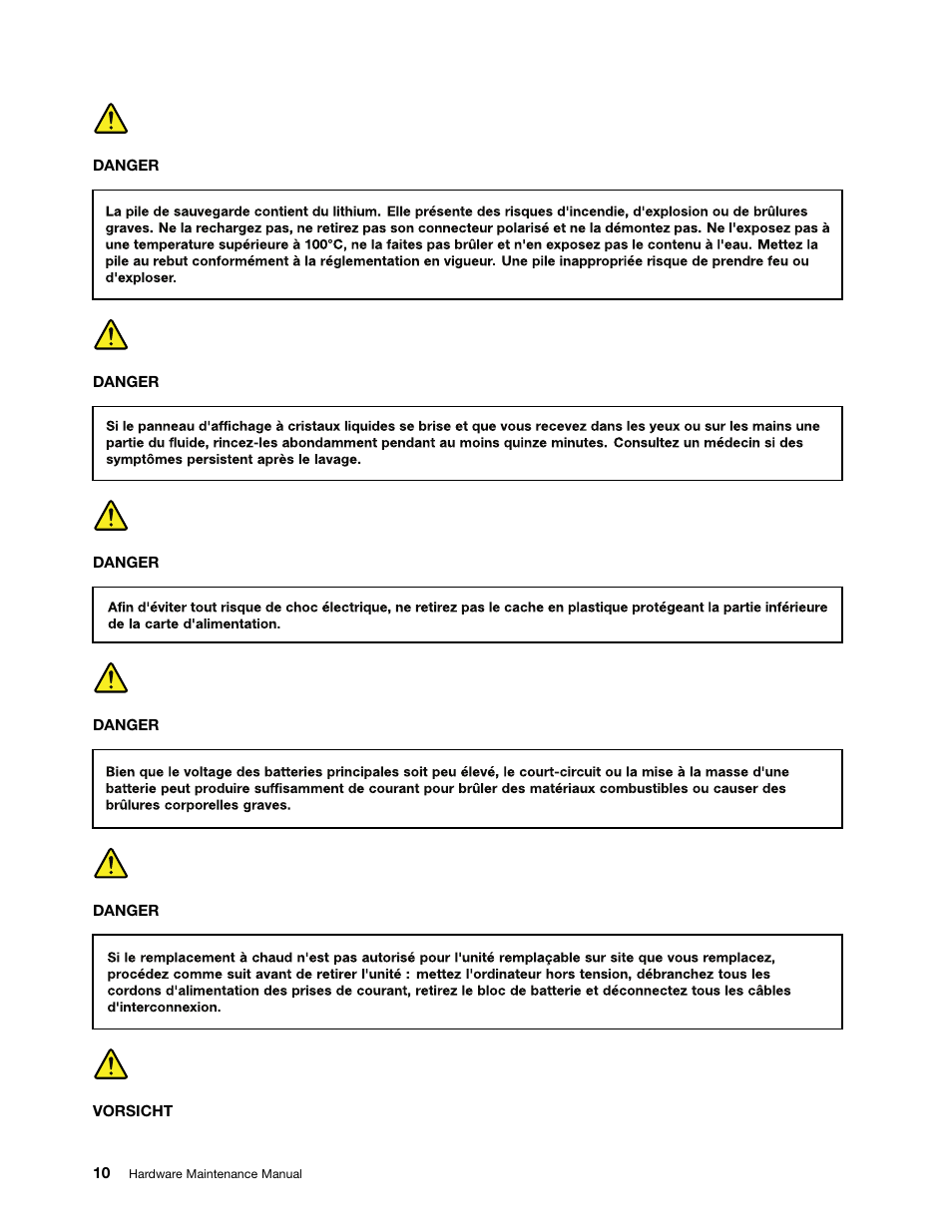 German | Lenovo B490 Notebook User Manual | Page 16 / 104