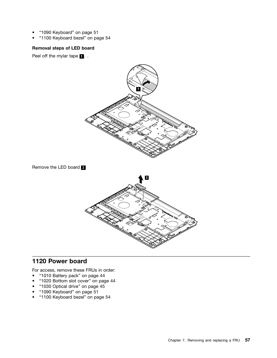 1120 power board | Lenovo B490 Notebook User Manual | Page 63 / 104