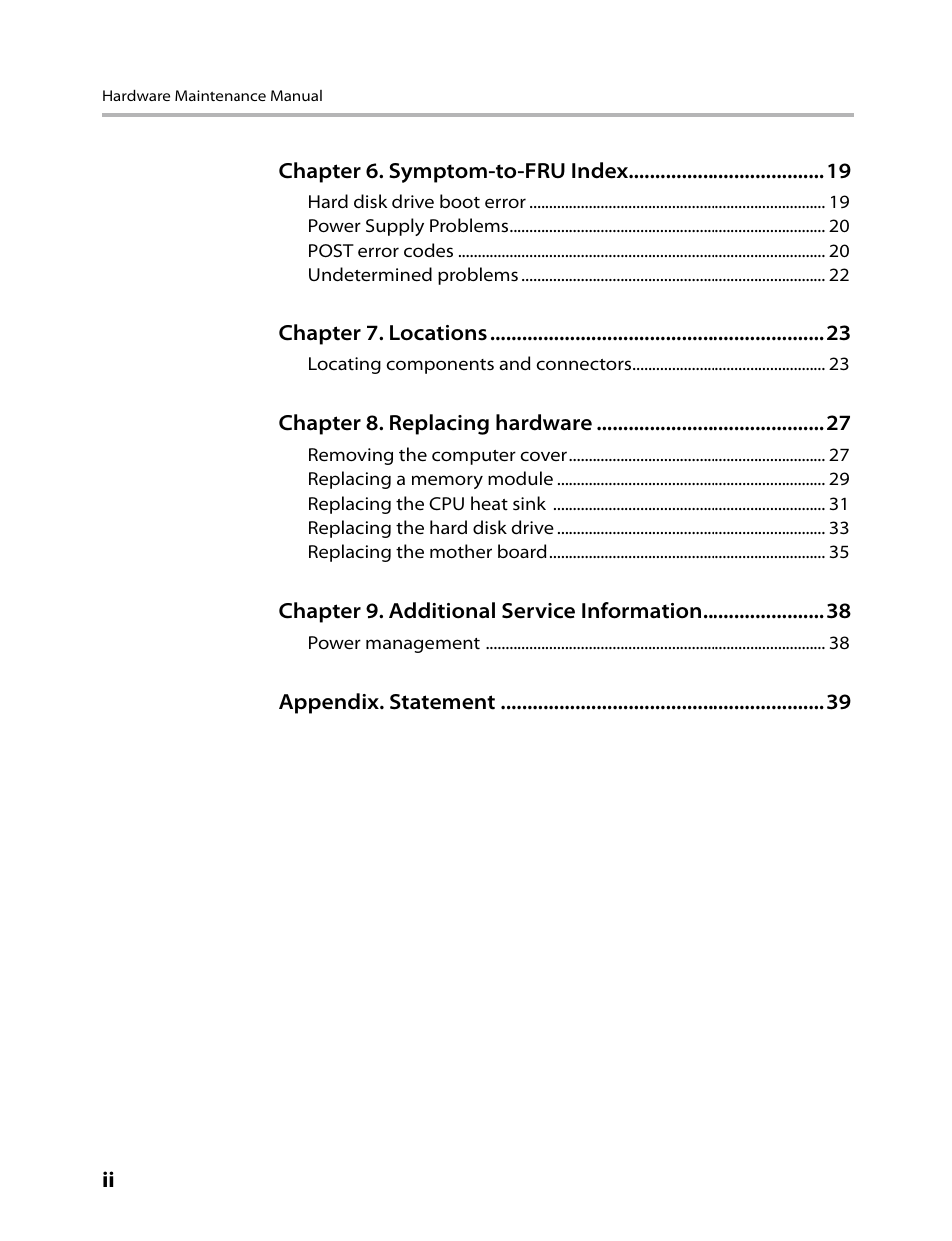Lenovo IdeaCentre Q110 User Manual | Page 2 / 42