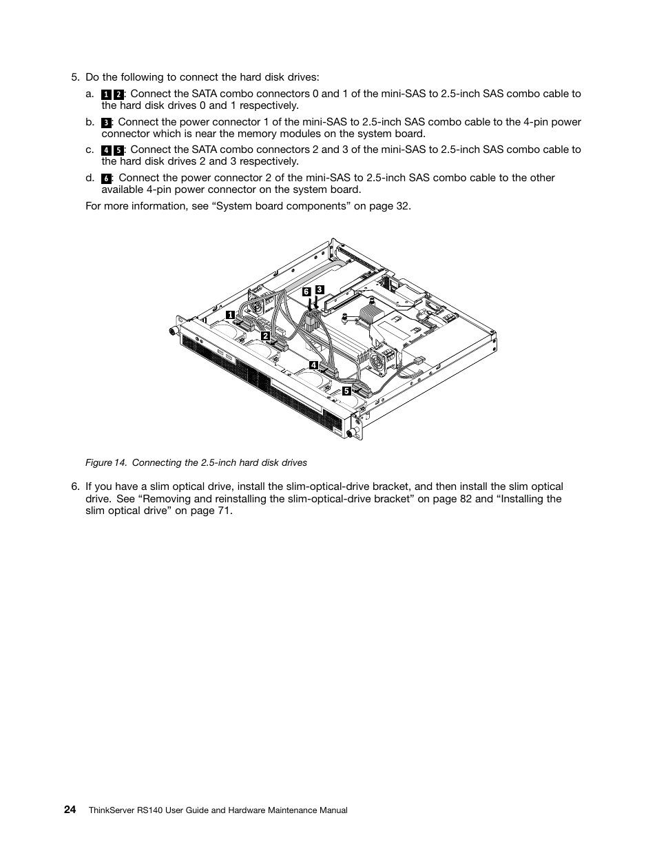 Lenovo ThinkServer RS140 User Manual | Page 36 / 146