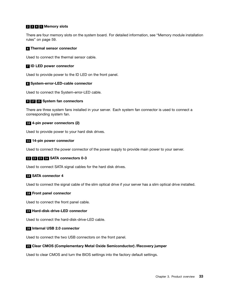 Lenovo ThinkServer RS140 User Manual | Page 45 / 146