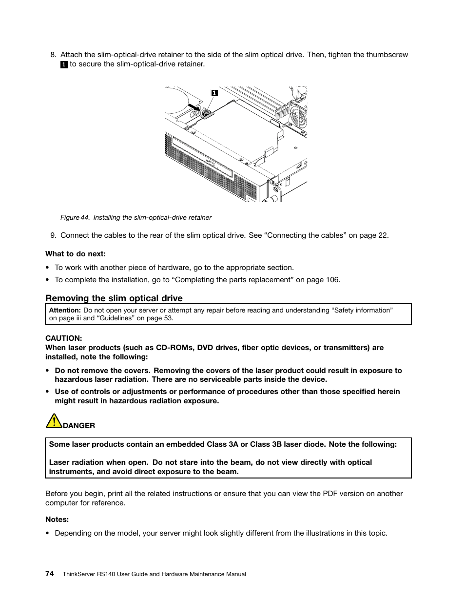 Lenovo ThinkServer RS140 User Manual | Page 86 / 146