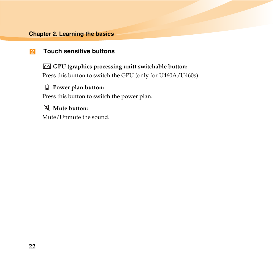 Lenovo IdeaPad U460 User Manual | Page 36 / 143