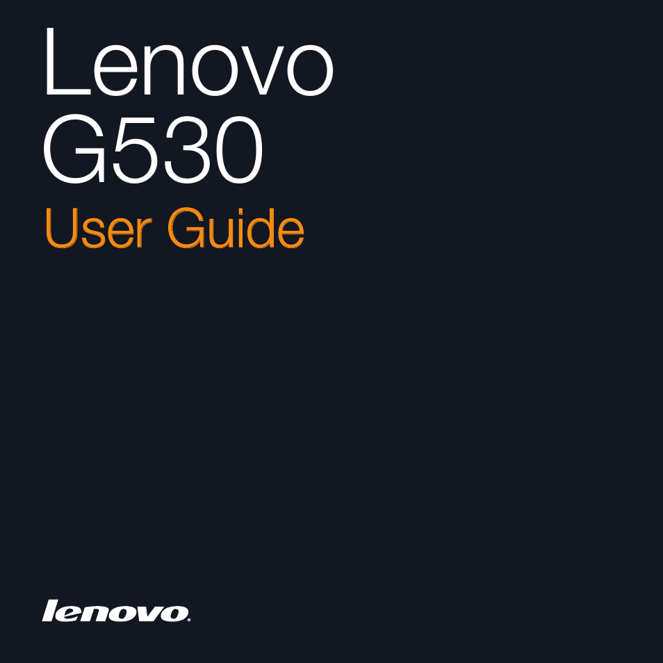 Lenovo G530 User Manual | 162 pages