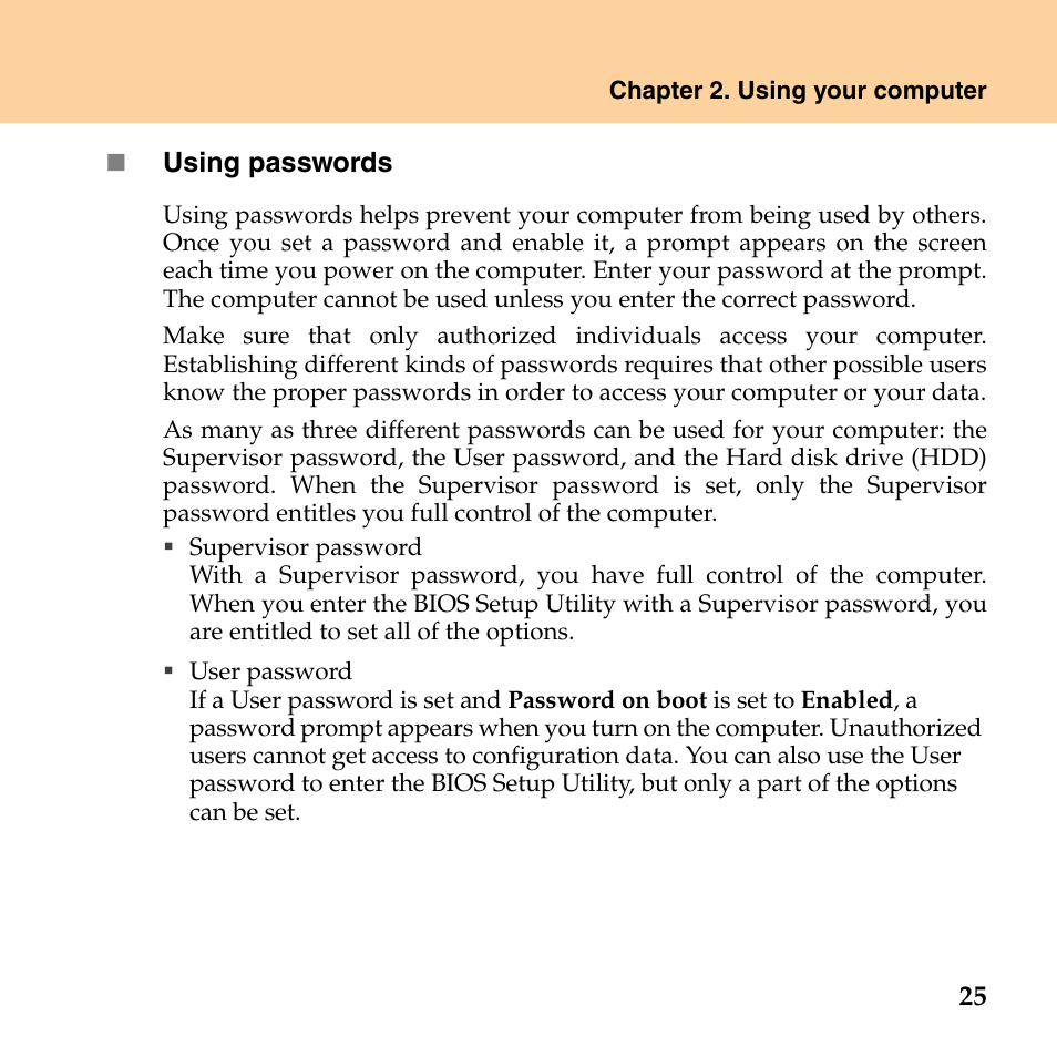 Lenovo G530 User Manual | Page 33 / 162
