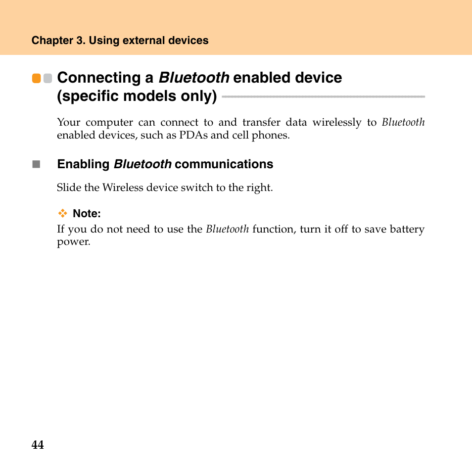 Lenovo G530 User Manual | Page 52 / 162