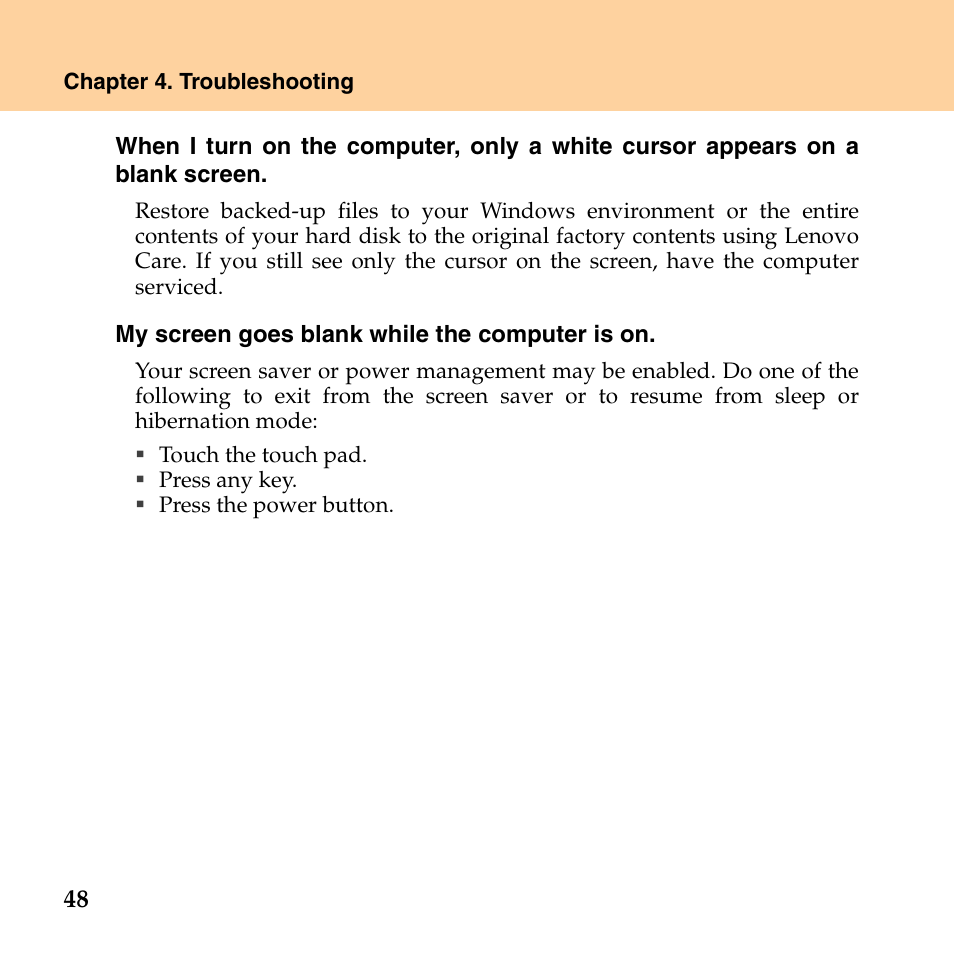 Lenovo G530 User Manual | Page 56 / 162