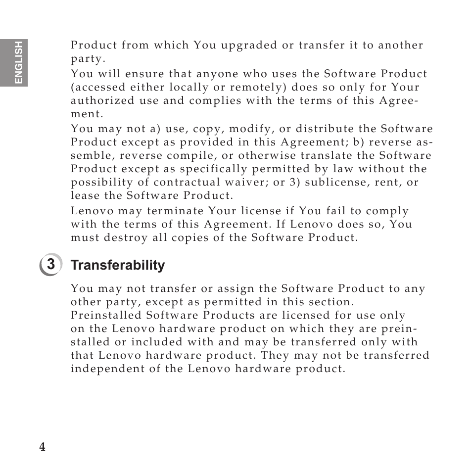 Transferability | Lenovo IdeaPad U110 User Manual | Page 8 / 60