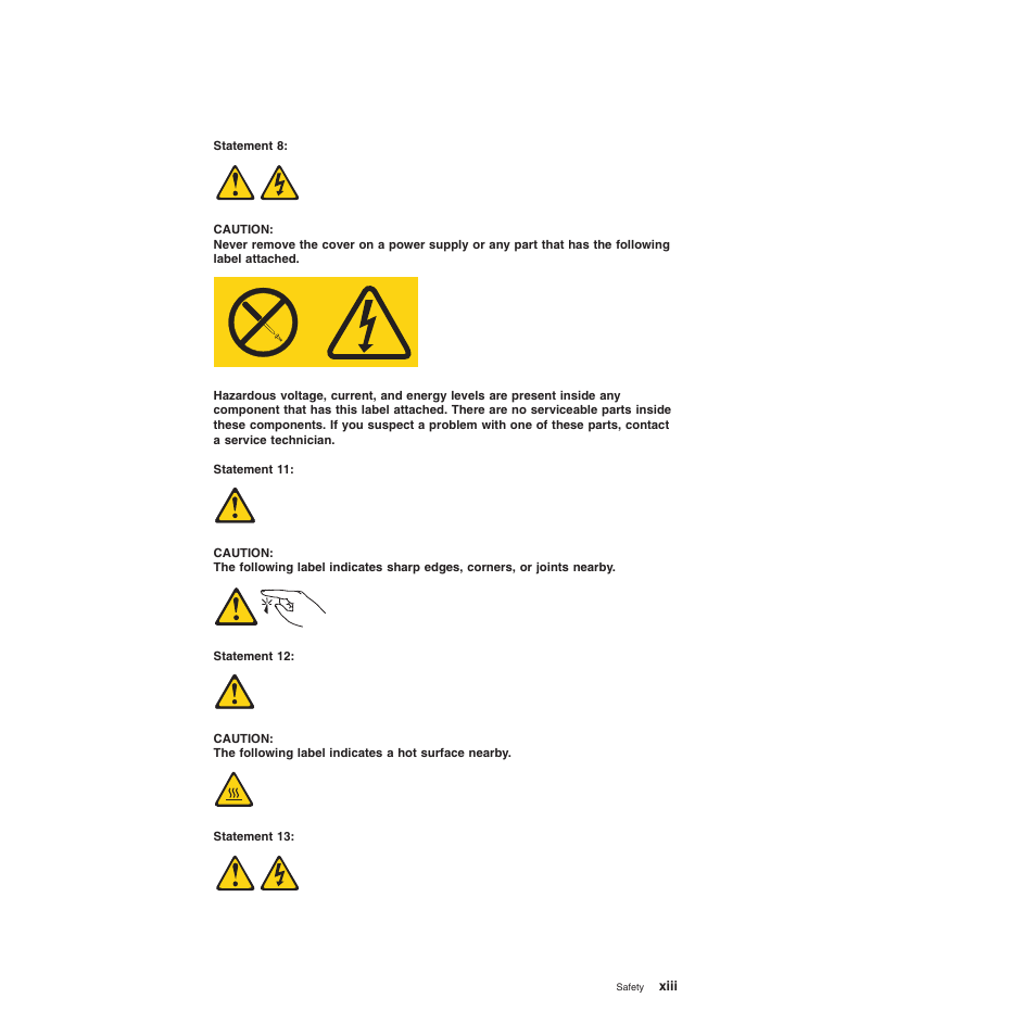 Lenovo ThinkServer TD200x User Manual | Page 15 / 214