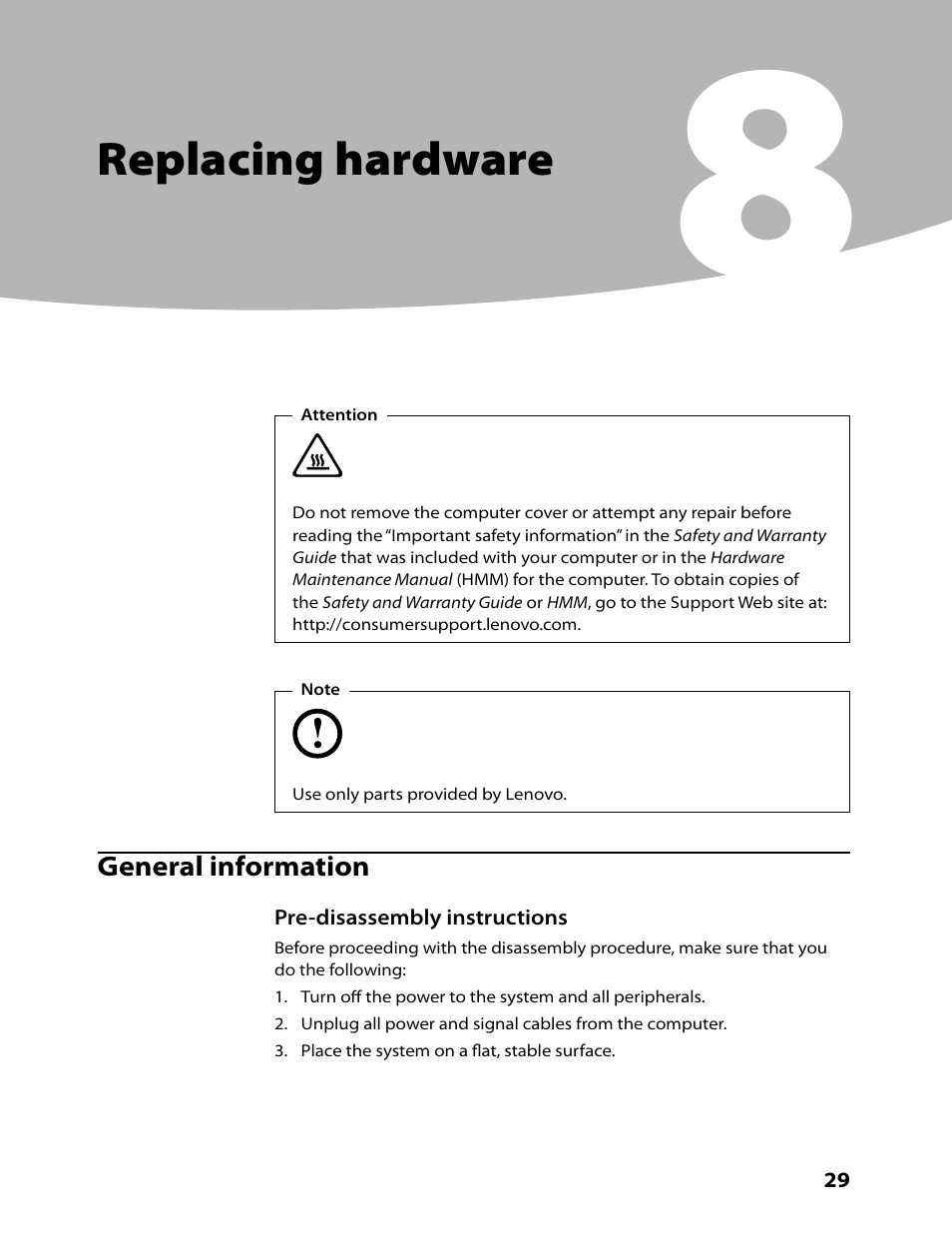 Lenovo IdeaCentre B305 User Manual | Page 31 / 64