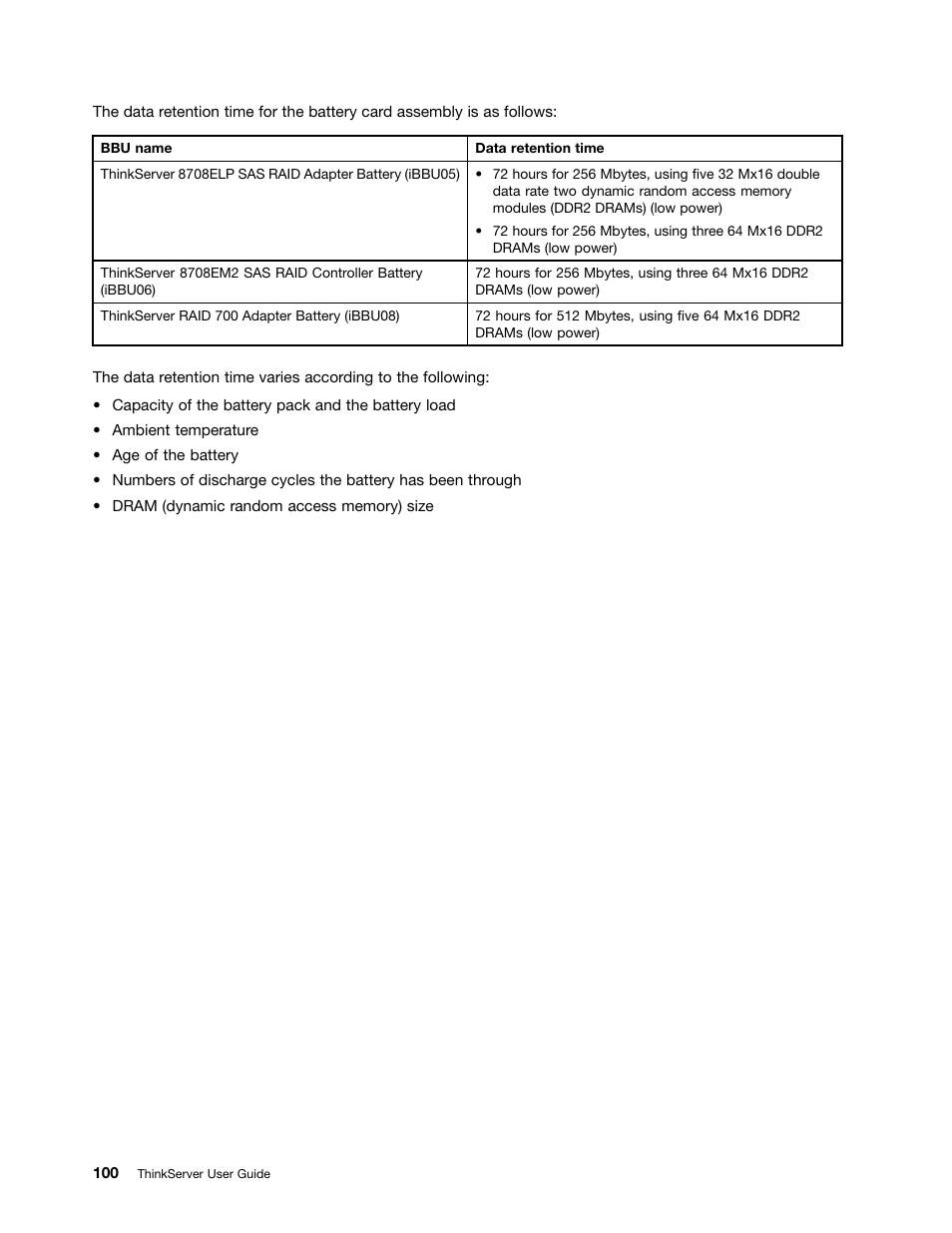 Lenovo ThinkServer RD230 User Manual | Page 112 / 134