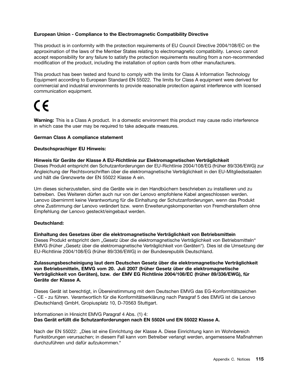 Lenovo ThinkServer RD230 User Manual | Page 127 / 134