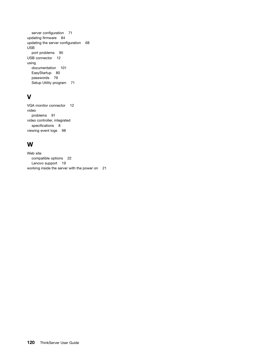 Lenovo ThinkServer RD230 User Manual | Page 132 / 134