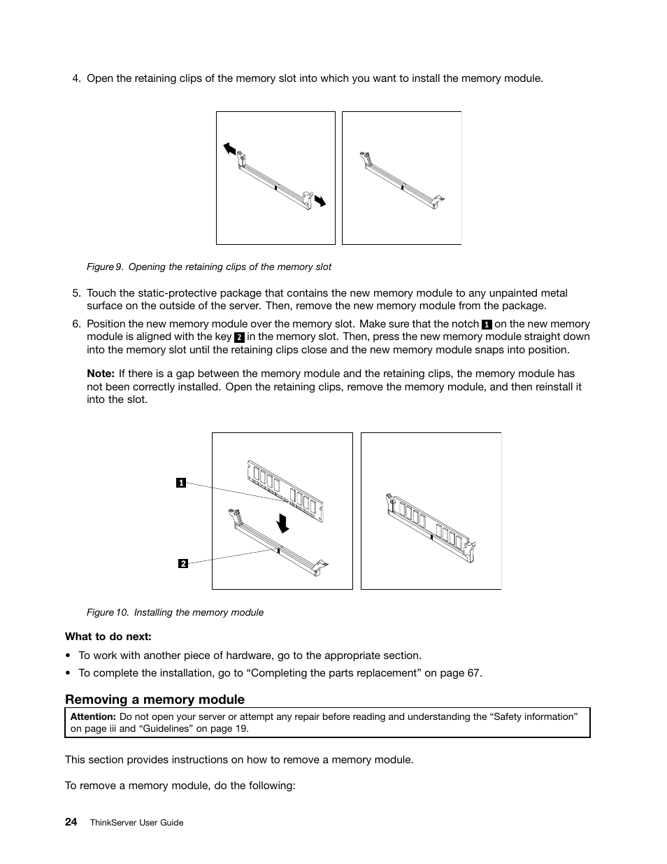 Lenovo ThinkServer RD230 User Manual | Page 36 / 134
