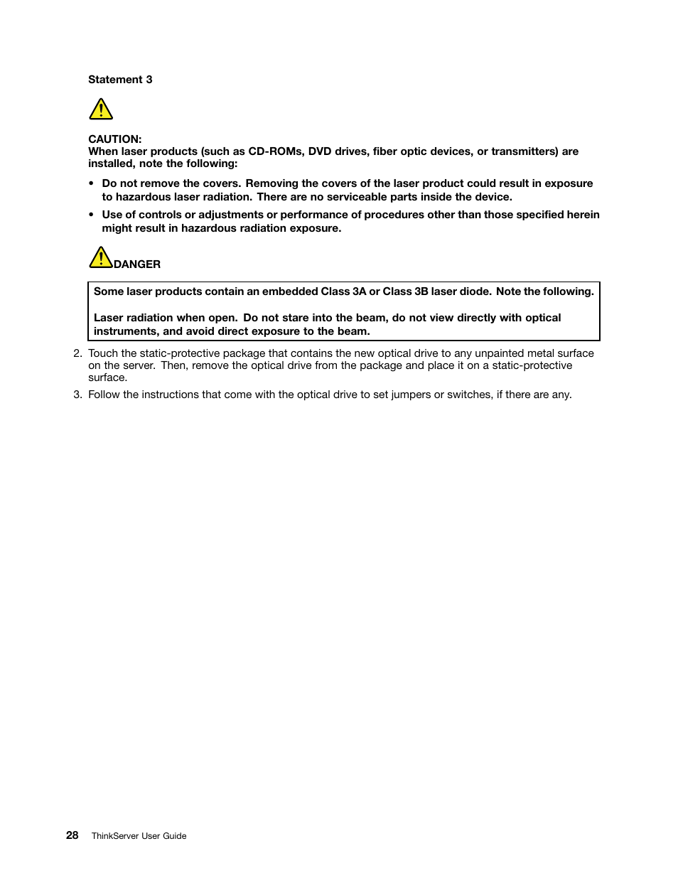 Lenovo ThinkServer RD230 User Manual | Page 40 / 134