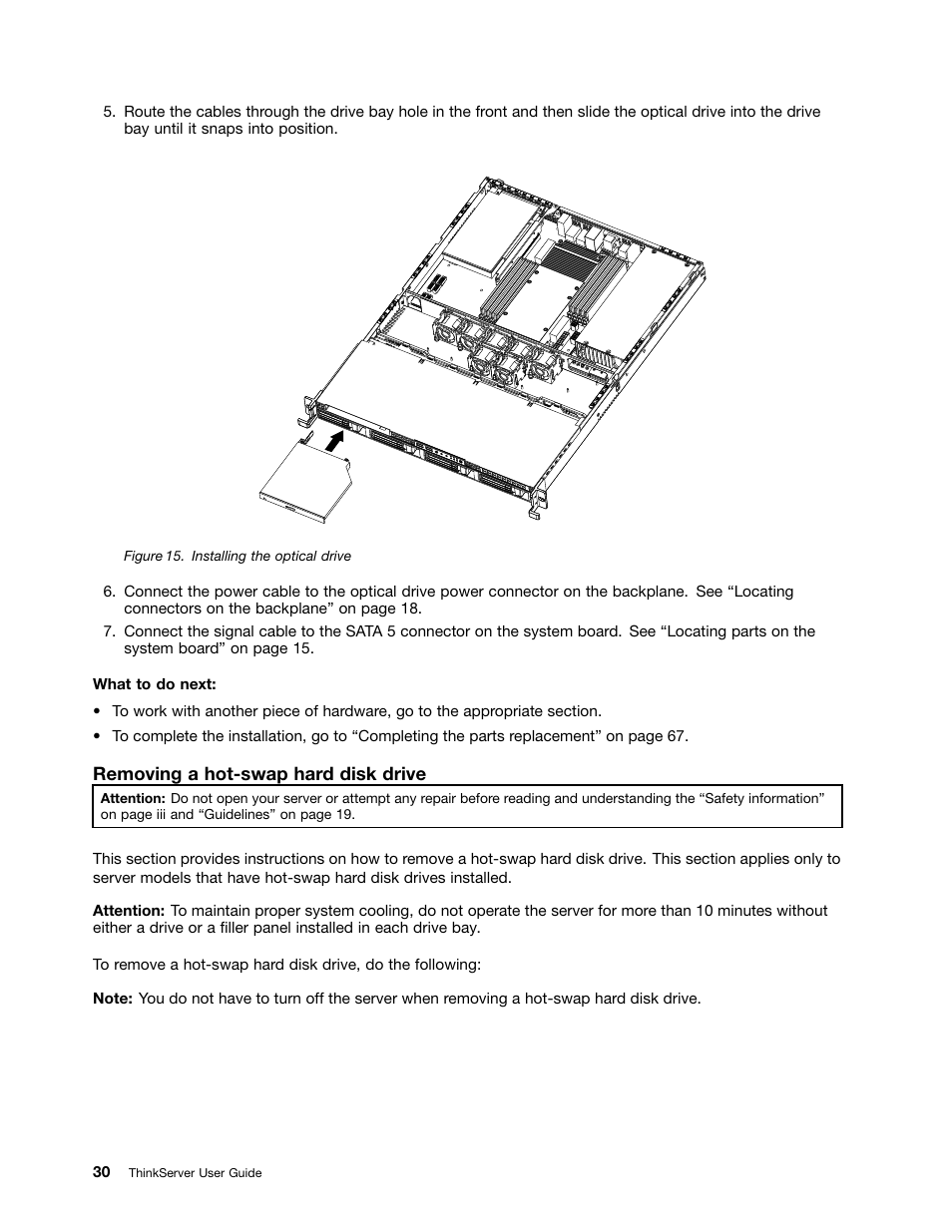 Lenovo ThinkServer RD230 User Manual | Page 42 / 134
