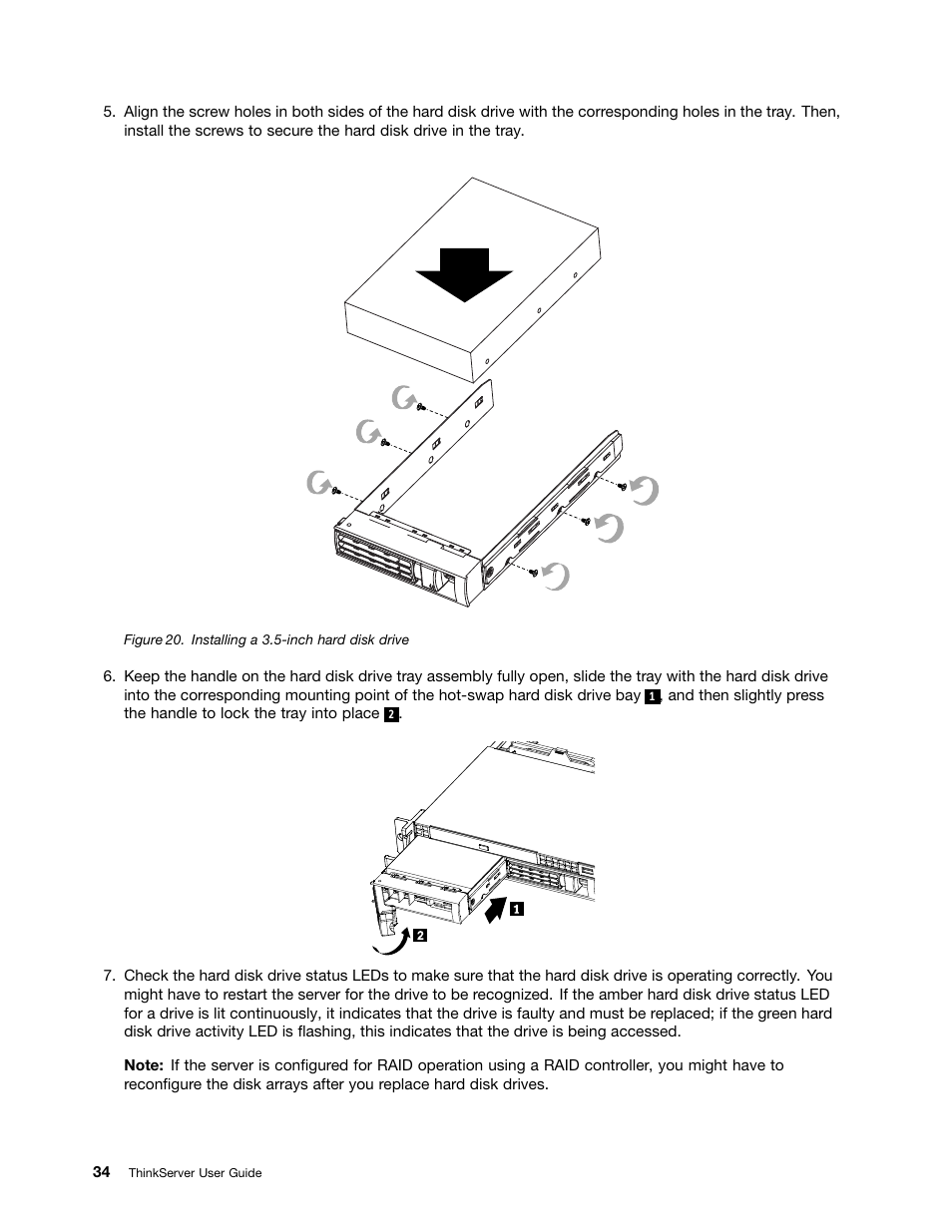 Lenovo ThinkServer RD230 User Manual | Page 46 / 134
