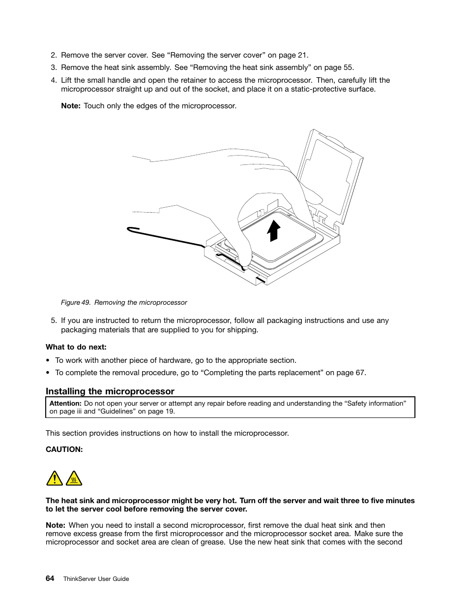 Lenovo ThinkServer RD230 User Manual | Page 76 / 134