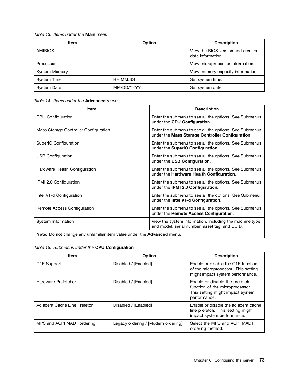 Lenovo ThinkServer RD230 User Manual | Page 85 / 134