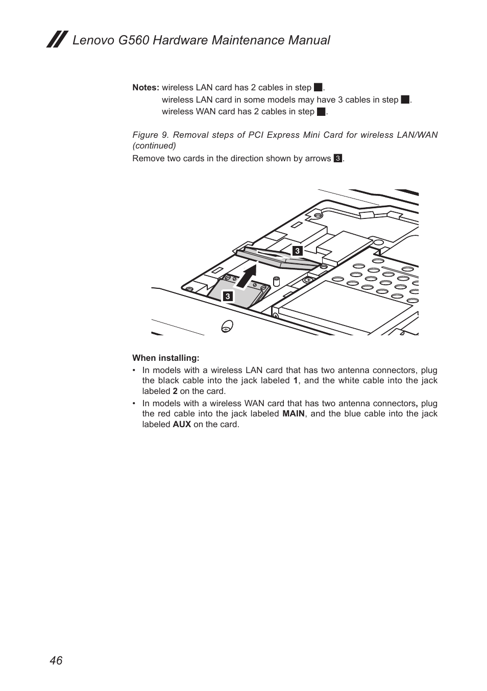 Lenovo g560 hardware maintenance manual | Lenovo G560 Notebook User Manual | Page 50 / 90