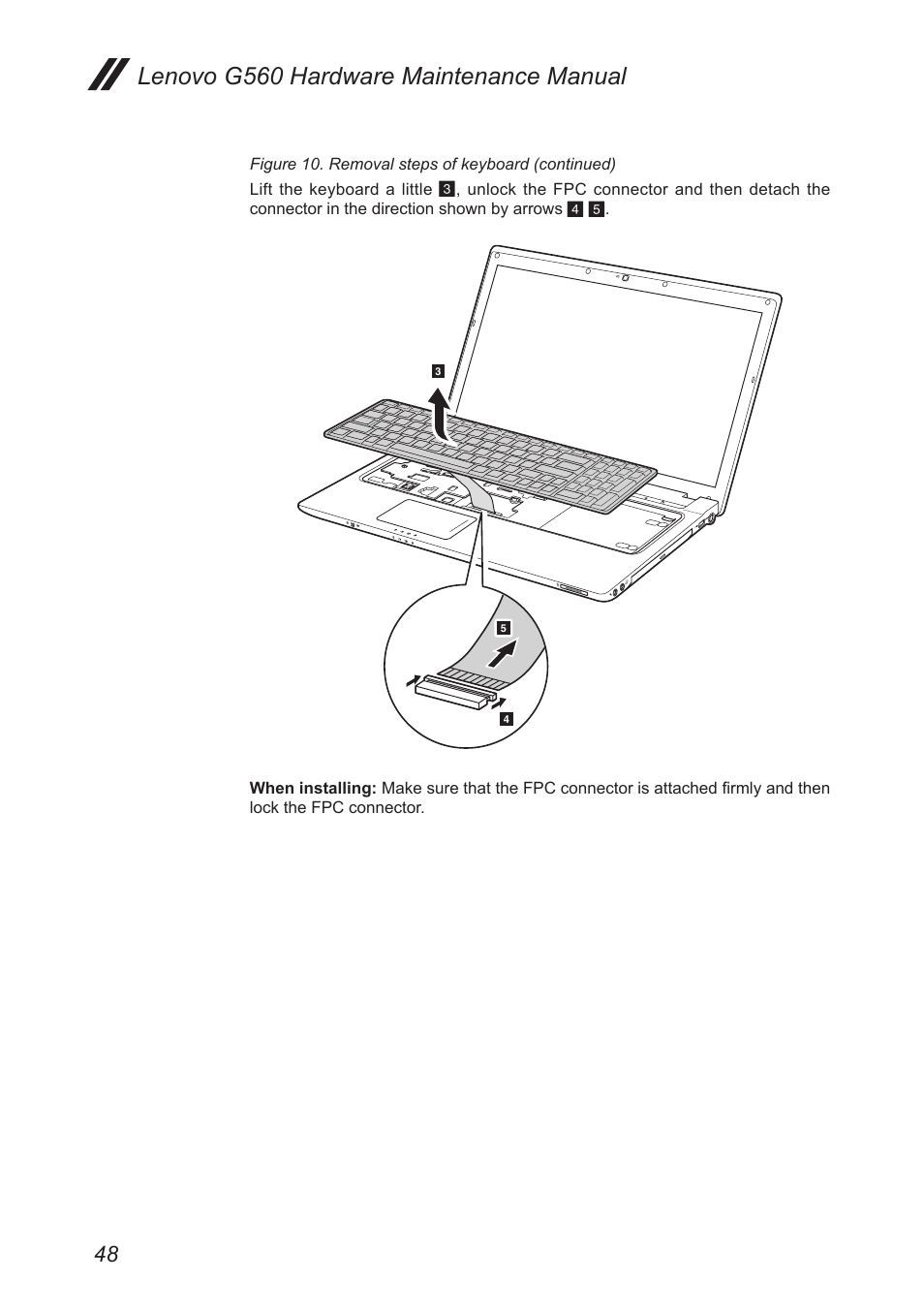 Lenovo g560 hardware maintenance manual | Lenovo G560 Notebook User Manual | Page 52 / 90