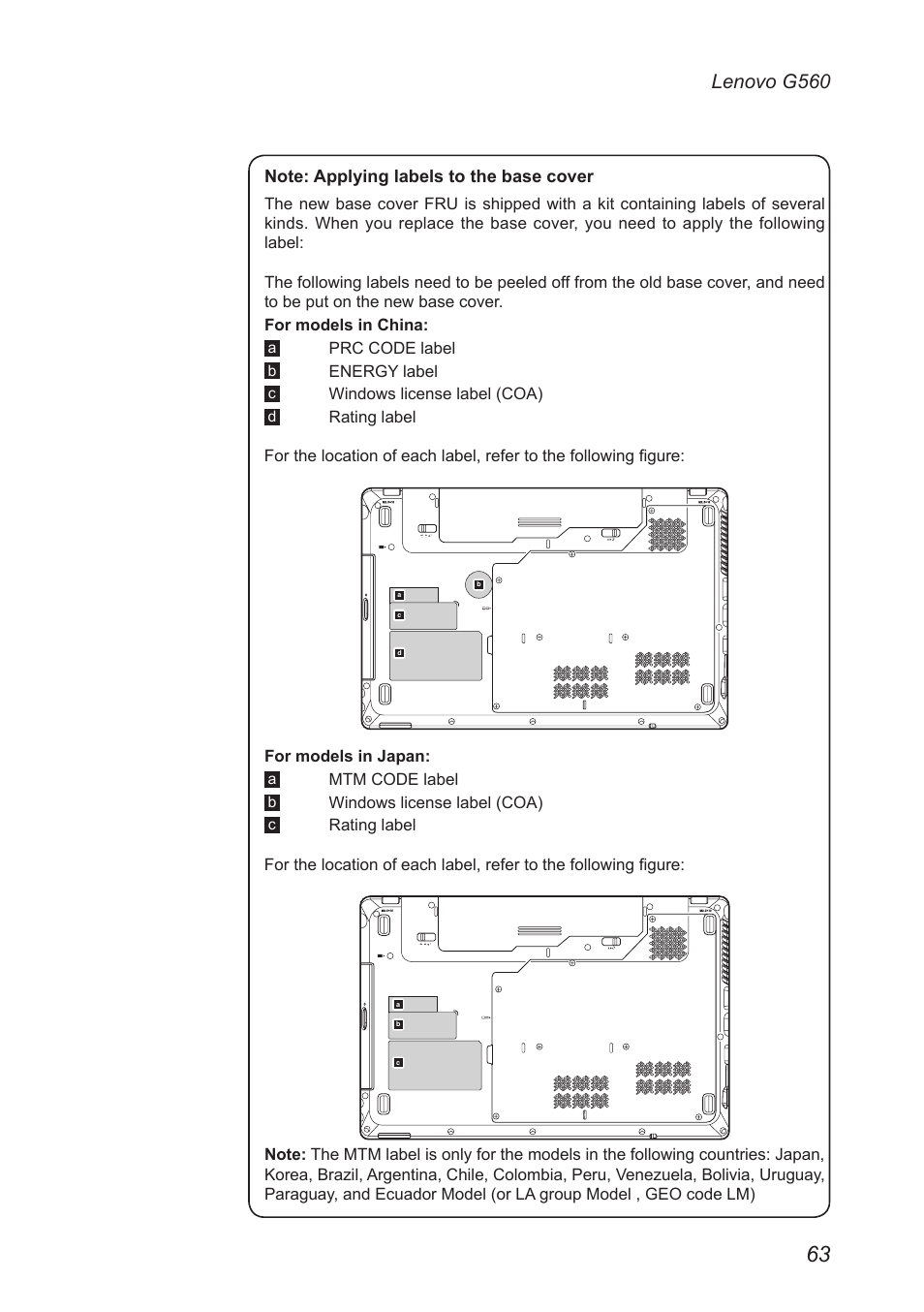 Lenovo g560 | Lenovo G560 Notebook User Manual | Page 67 / 90