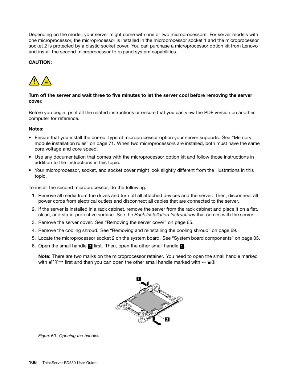 Lenovo ThinkServer RD530 User Manual | Page 118 / 174