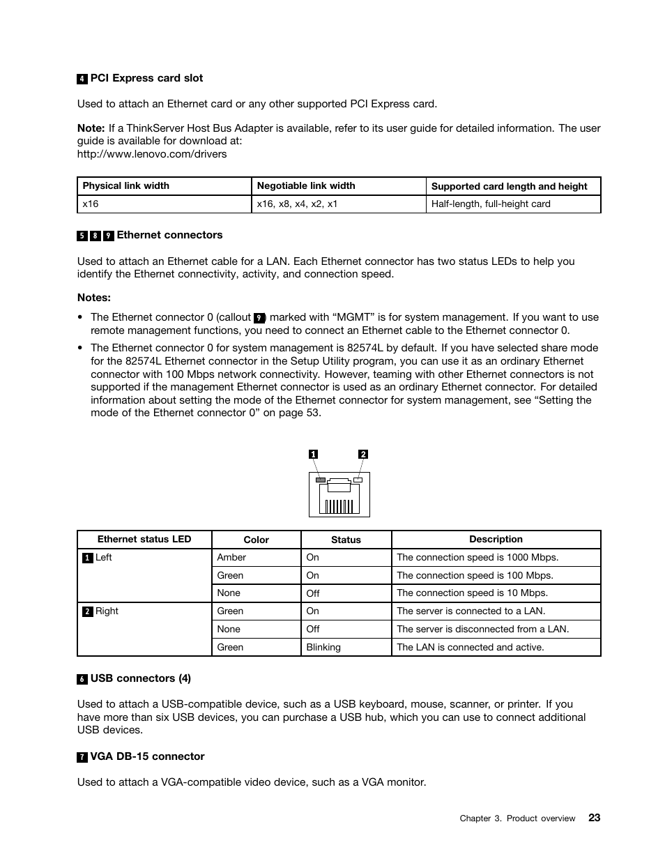 Lenovo ThinkServer RD530 User Manual | Page 35 / 174