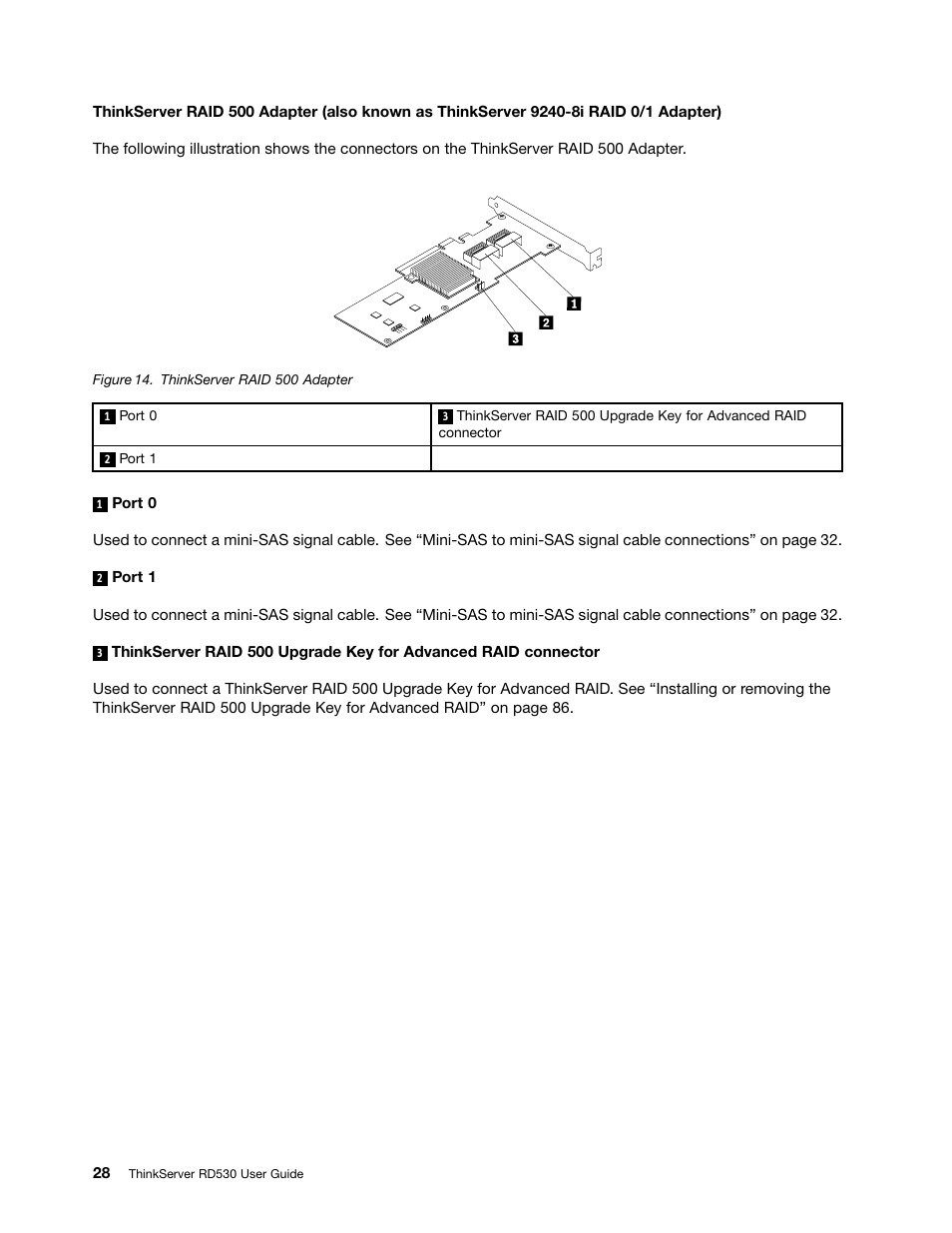 Lenovo ThinkServer RD530 User Manual | Page 40 / 174