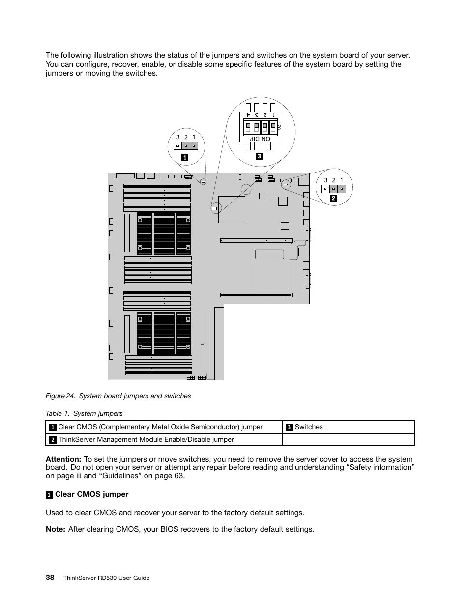 Lenovo ThinkServer RD530 User Manual | Page 50 / 174