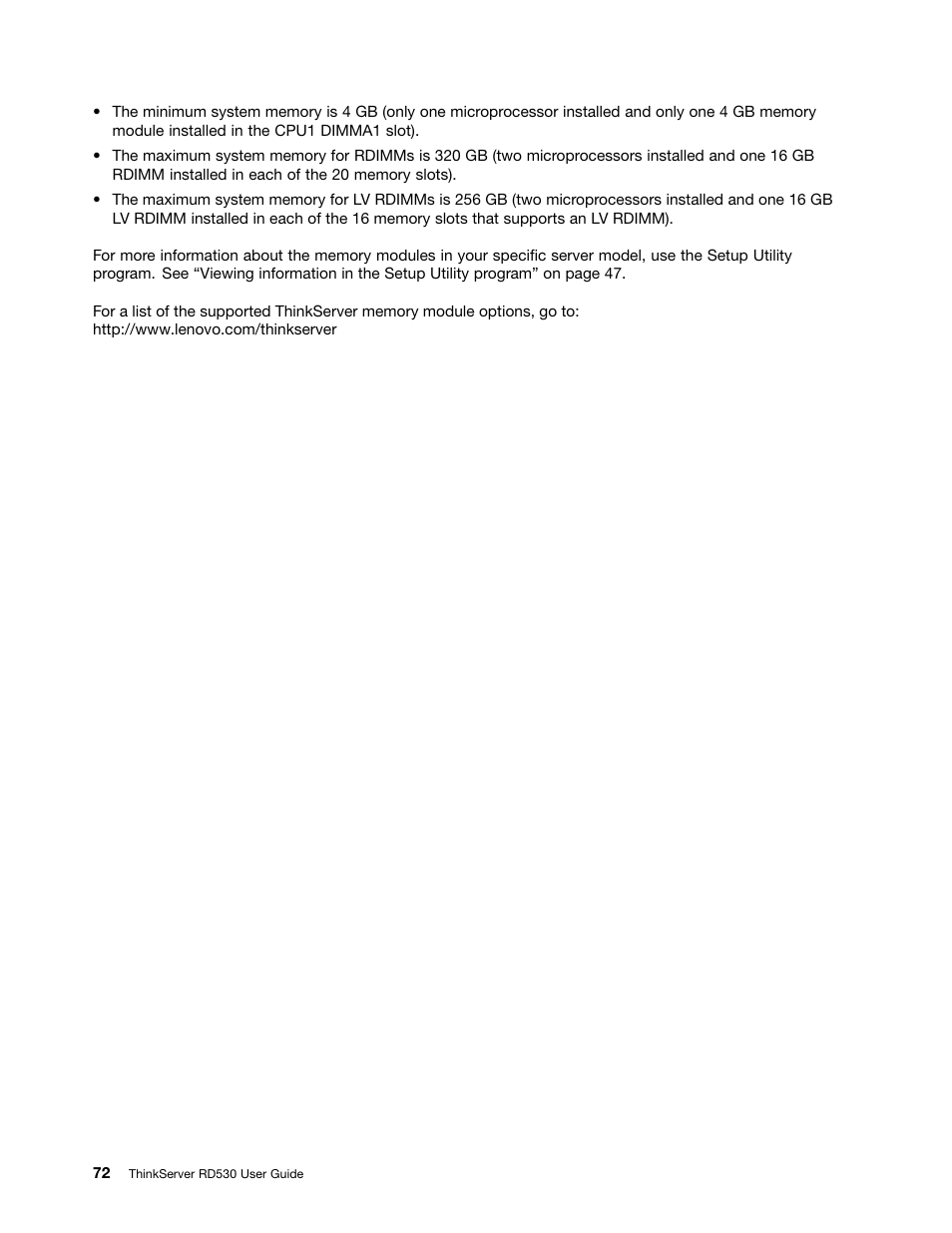 Lenovo ThinkServer RD530 User Manual | Page 84 / 174