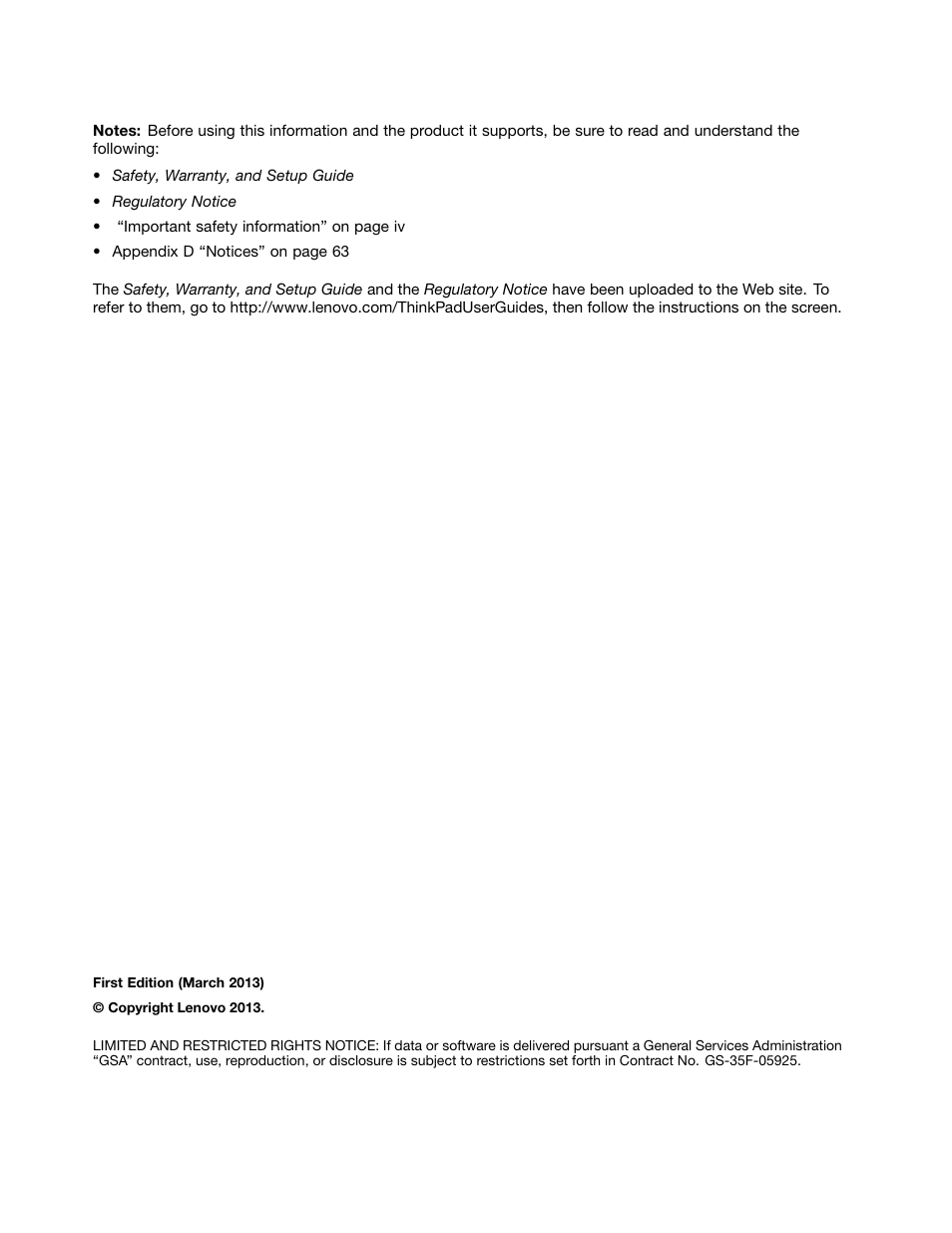 Lenovo ThinkPad X131e Chromebook User Manual | Page 2 / 80