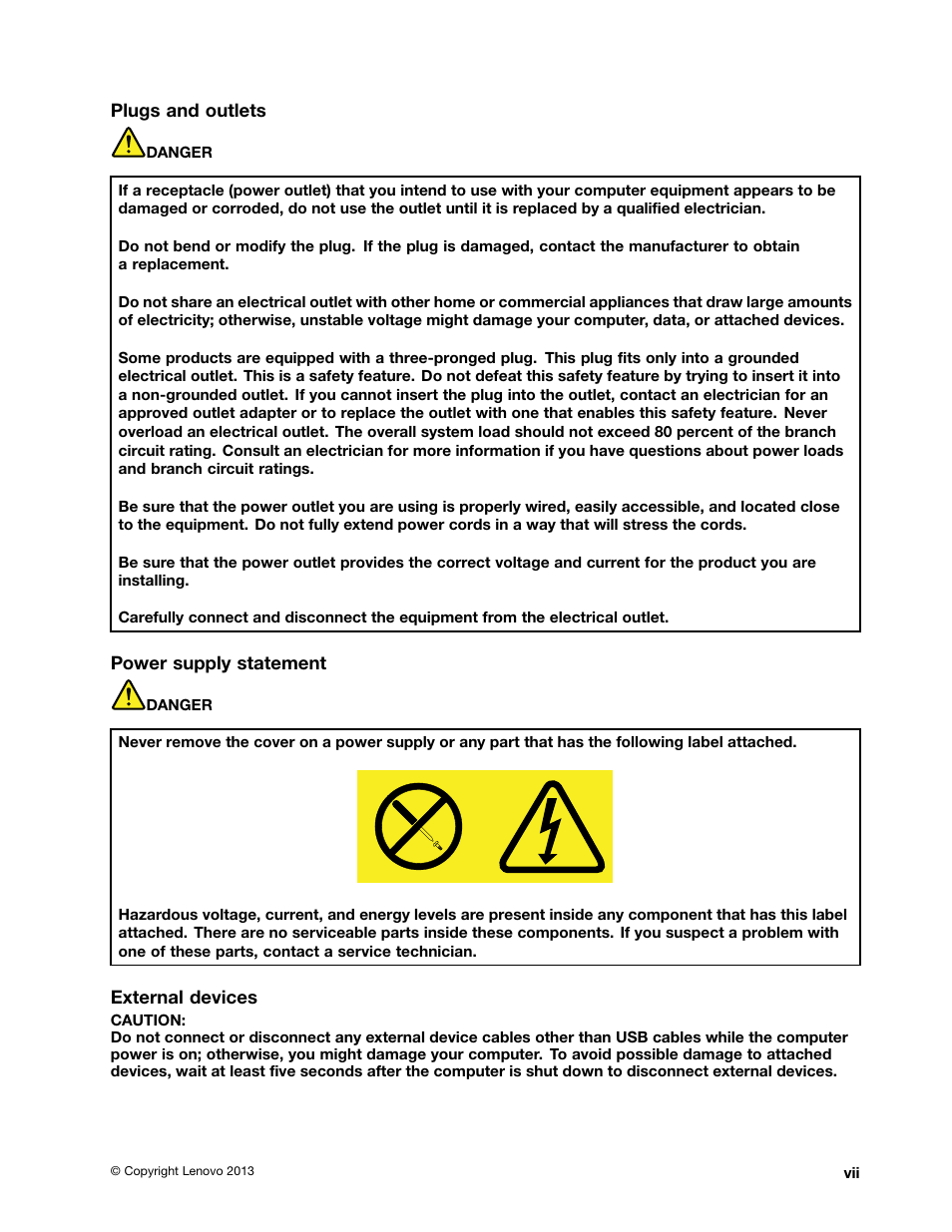 Lenovo ThinkPad X131e Chromebook User Manual | Page 9 / 80