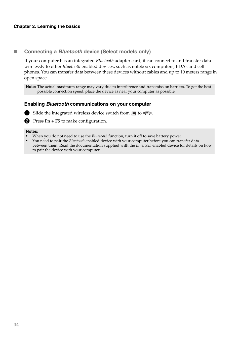 Lenovo B575 Notebook User Manual | Page 18 / 41
