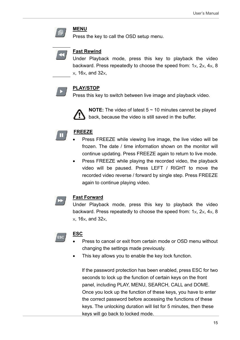 AVE MV DR16X User Manual | Page 16 / 46